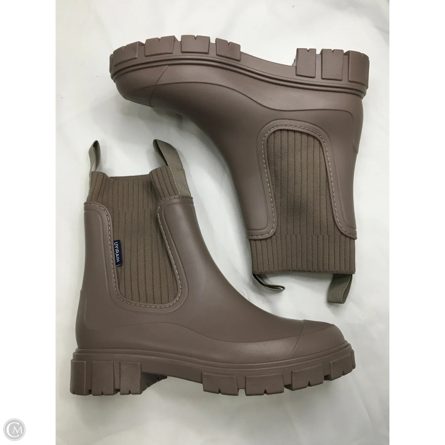 Boots Rain By Clothes Mentor In Purple, Size: 9