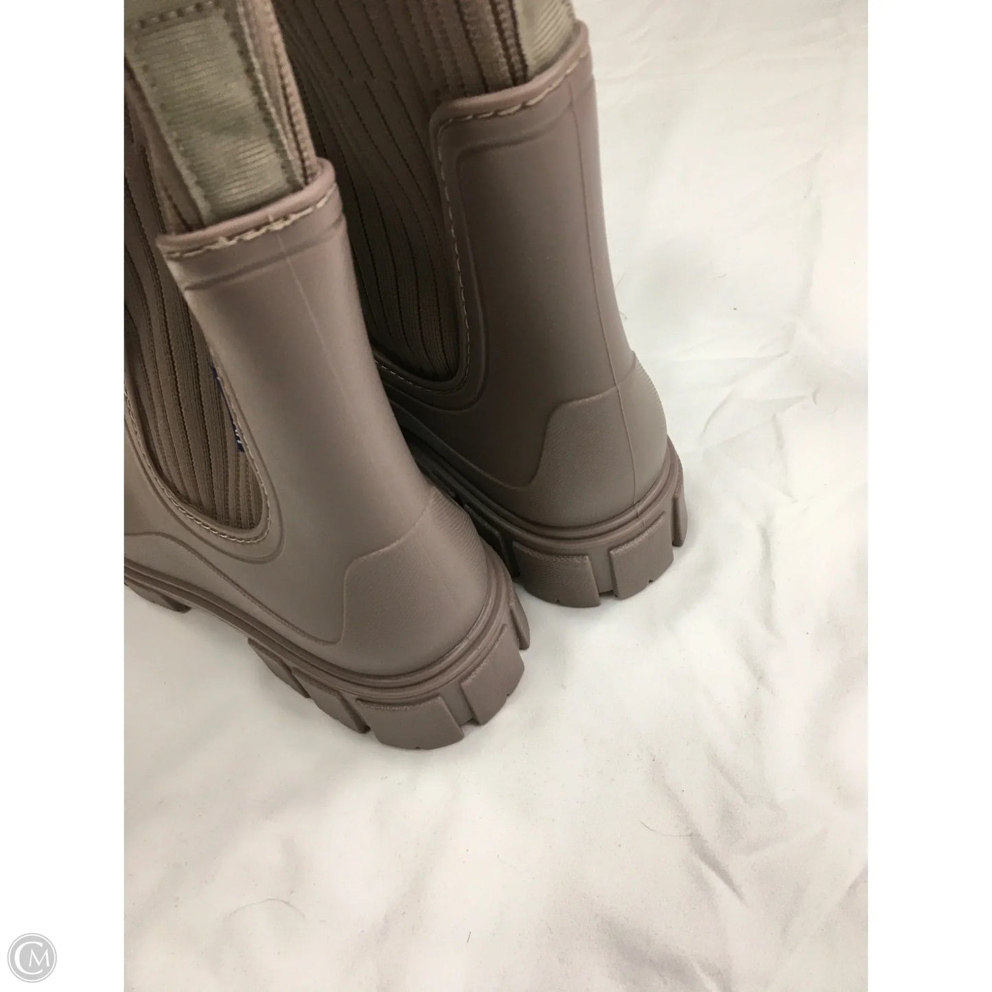 Boots Rain By Clothes Mentor In Purple, Size: 9