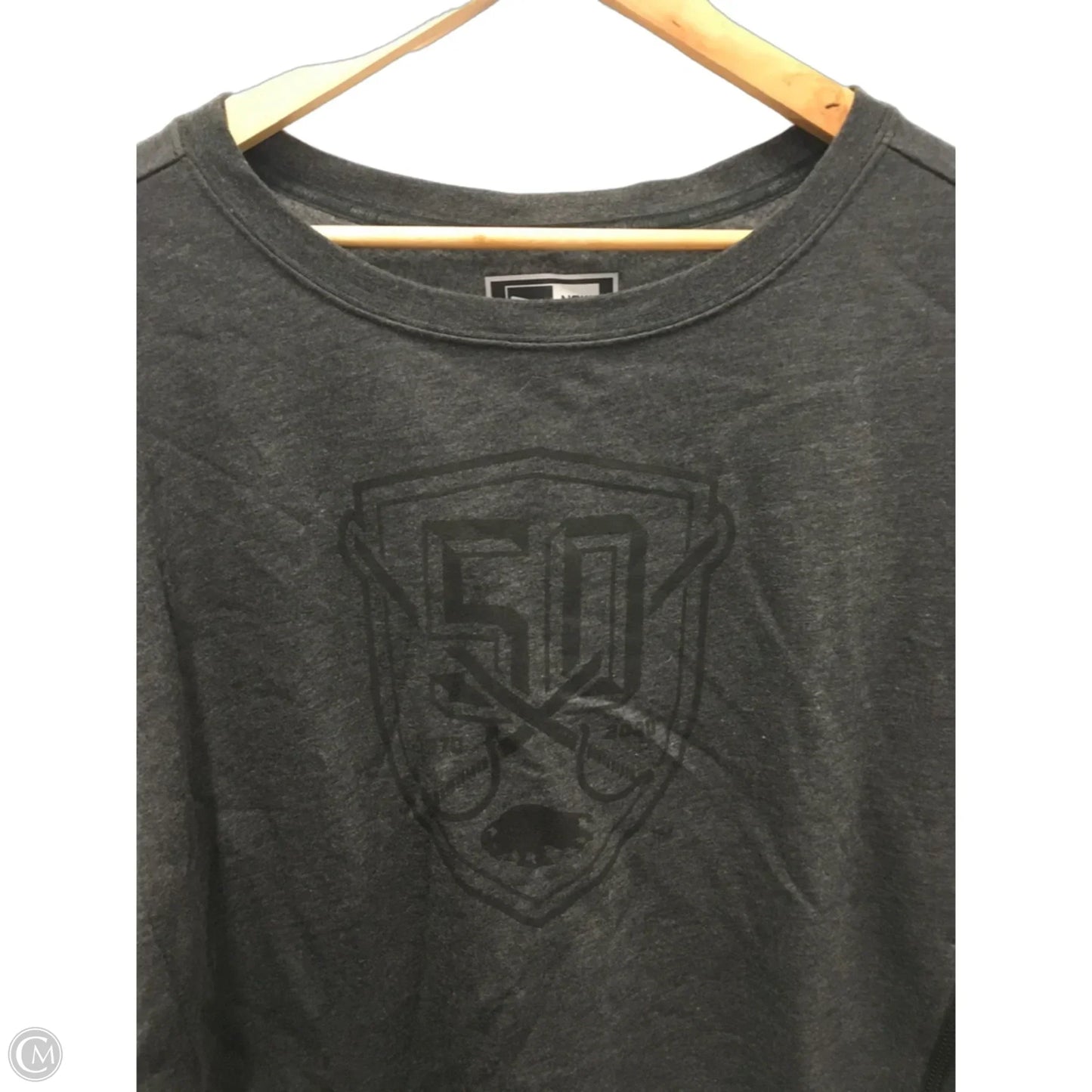 Sweatshirt Crewneck By New Era In Grey, Size: S