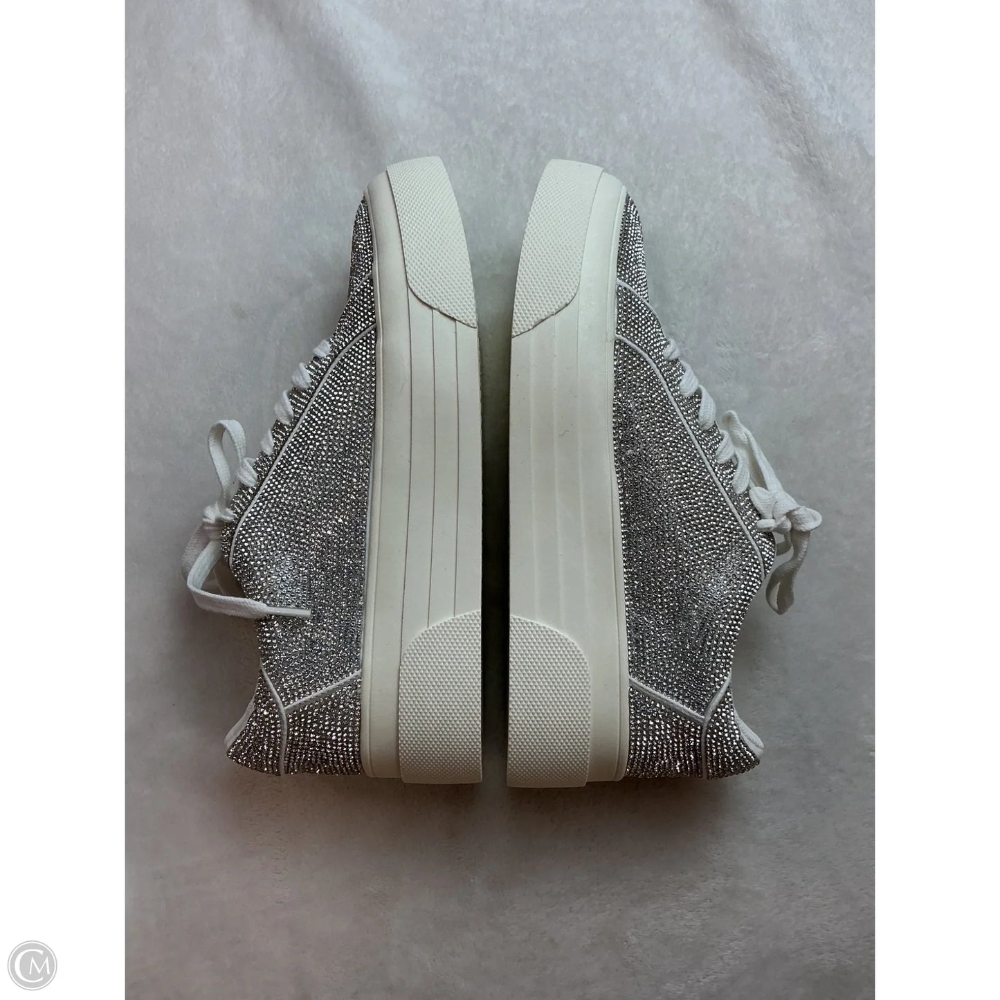 Shoes Sneakers By Jessica Simpson In Silver, Size: 6.5