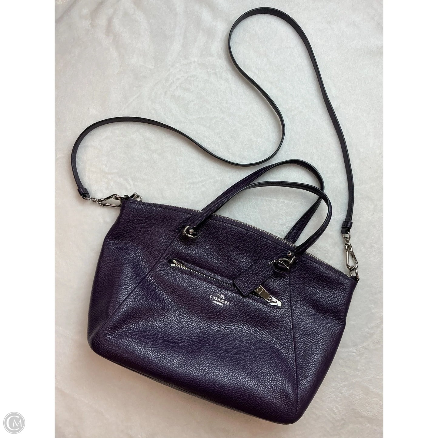Handbag Designer By Coach, Size: Medium