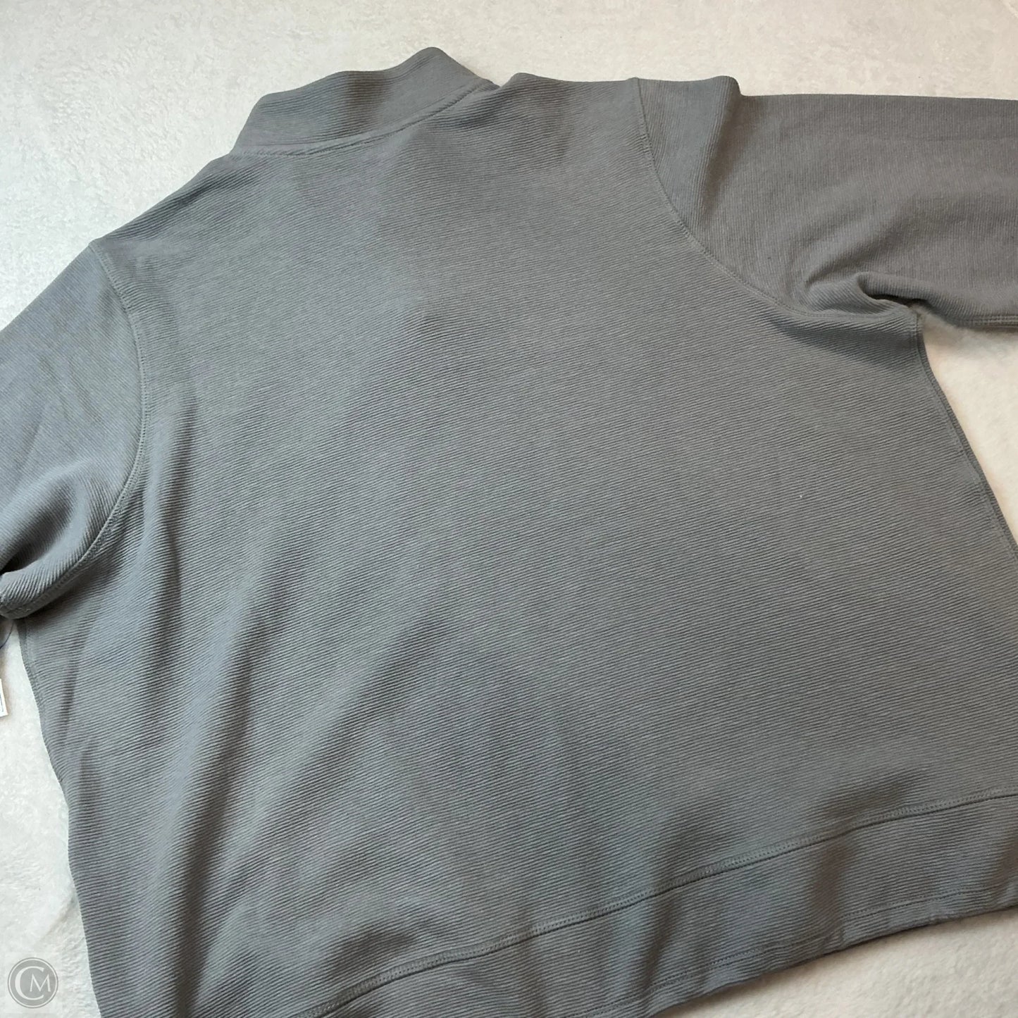 Sweatshirt Collar By Antigua In Grey, Size: 30
