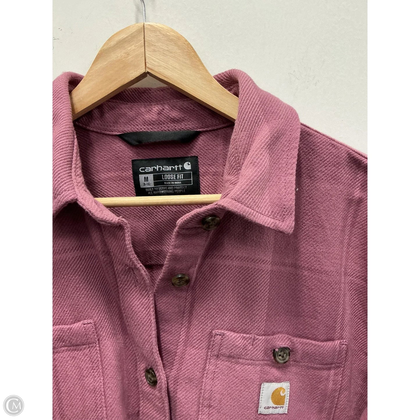 Jacket Other By Carhartt In Mauve, Size: M