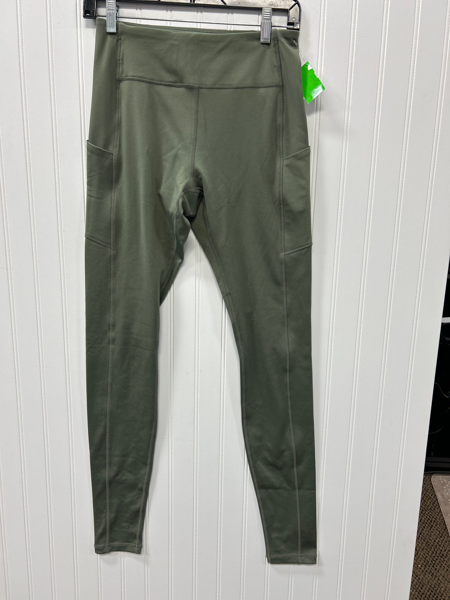 Athletic Leggings By Cmc In Green, Size:M