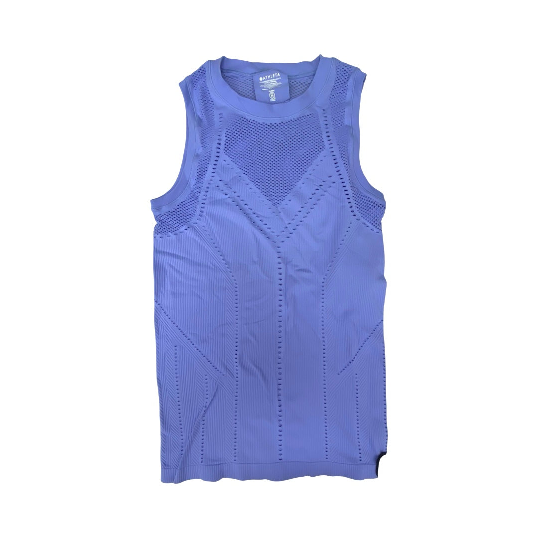 Athletic Tank Top By Athleta In Purple, Size:S
