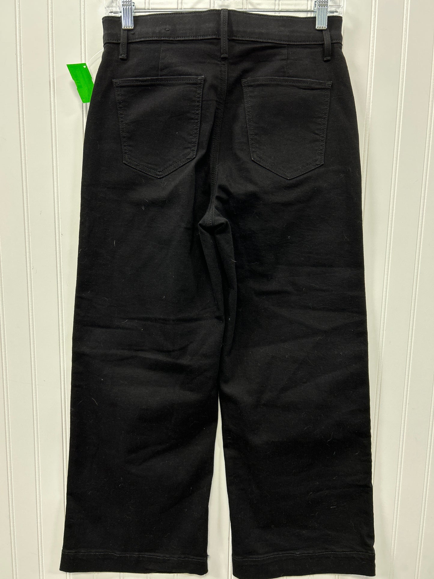 Jeans Wide Leg By Ann Taylor In Black, Size:4
