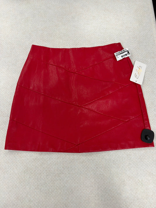 Skirt Mini & Short By Minkpink In Red, Size:M