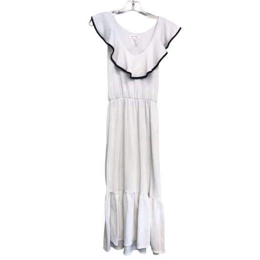 Dress Casual Midi By Caution To The Wind In White, Size:L