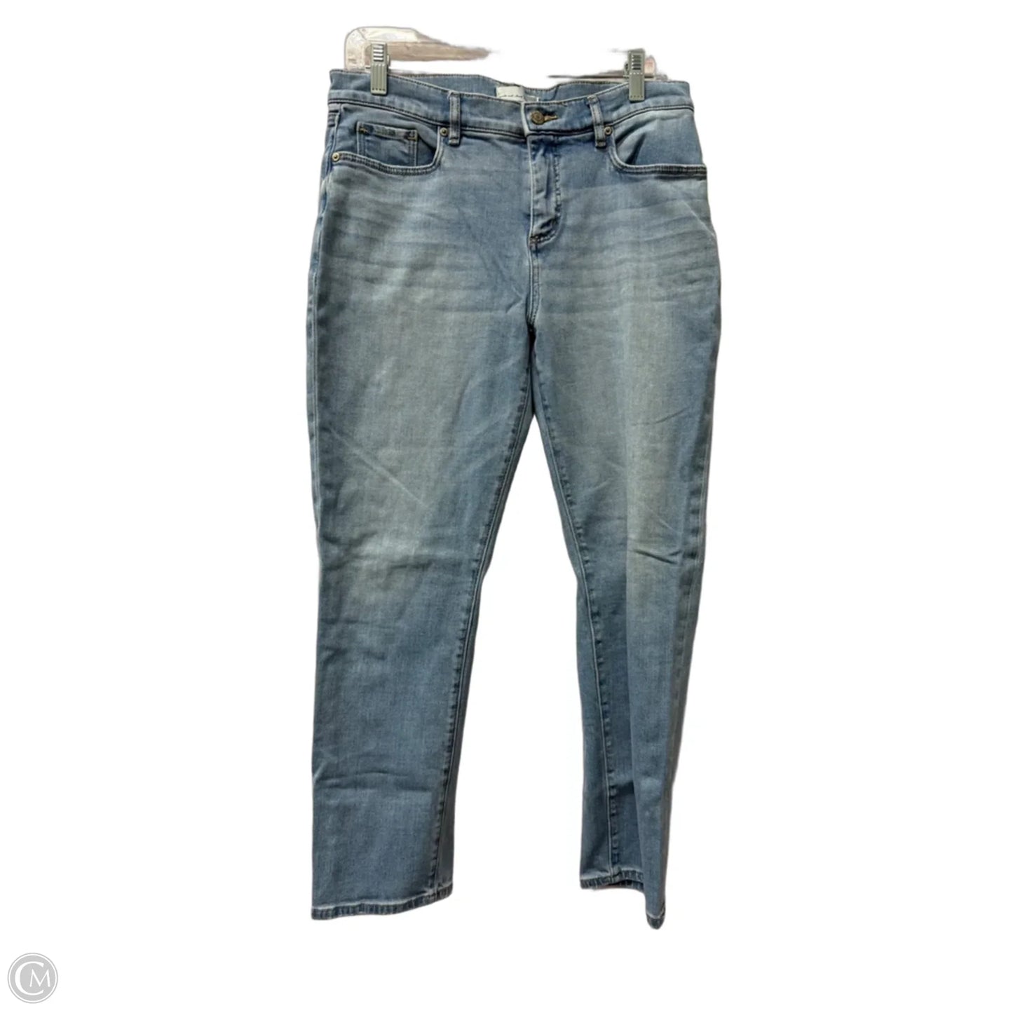 Jeans Straight By Loft In Blue, Size: 8