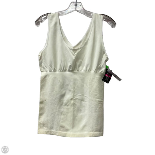 Top Sleeveless Basic By New York And Co In White, Size: Xl