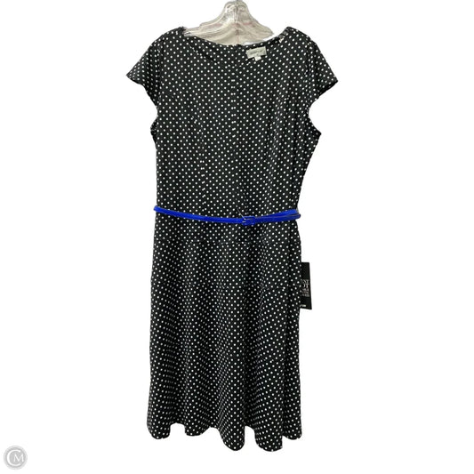 Dress Casual Short By Avenue In Black, Size: Xl