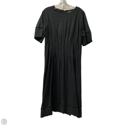 Dress Casual Maxi By Ann Taylor In Black, Size: Mp