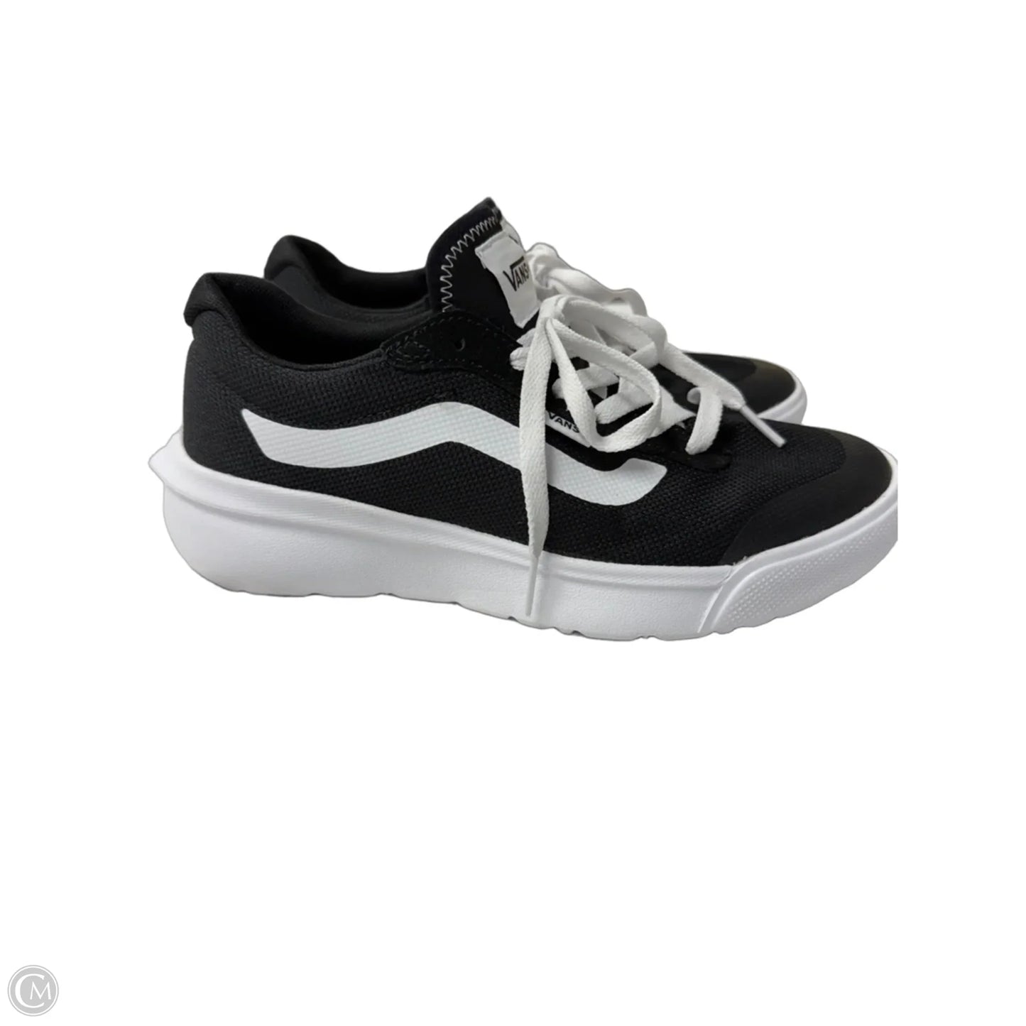 Shoes Sneakers By Vans In Black, Size: 9