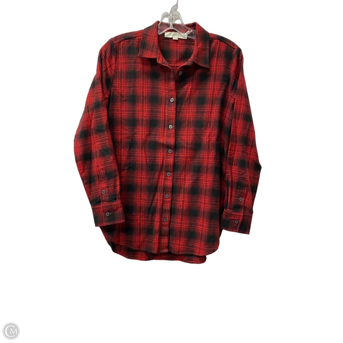 Top Long Sleeve By Loft In Red, Size: Sp