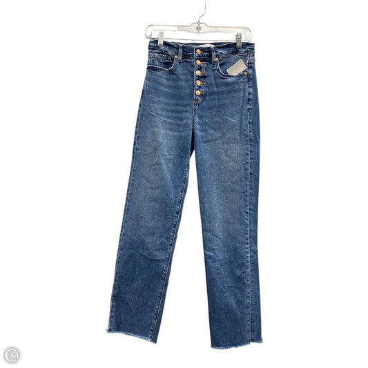 Jeans Cropped By Loft In Blue, Size: 4