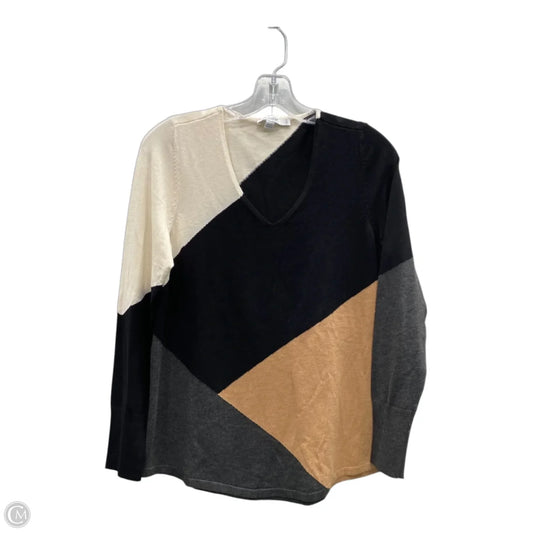 Sweater By Chicos In Black, Size: S