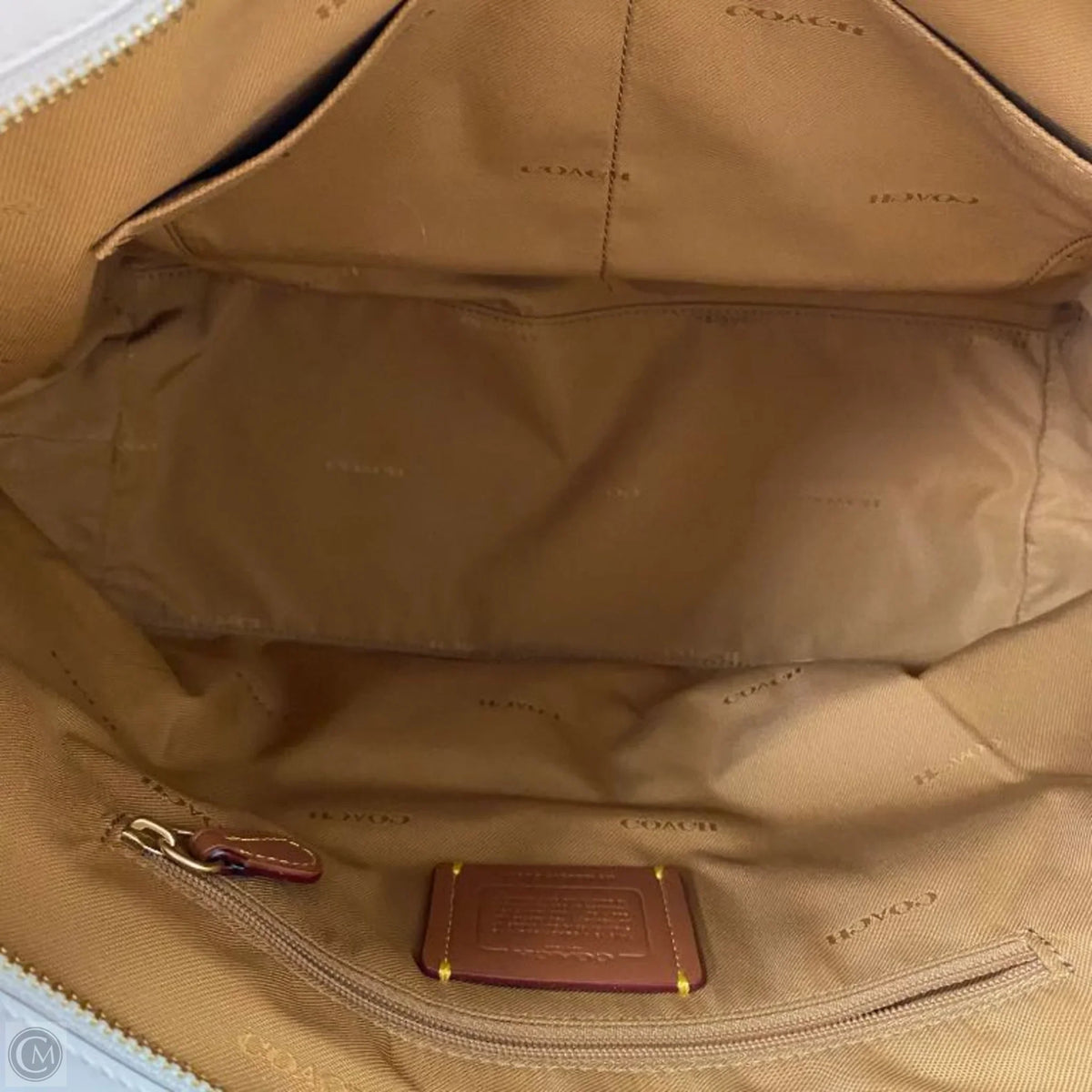 Handbag Designer By Coach, Size: Medium