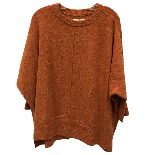 Orange Sweater By Lou And Grey, Size: Xs