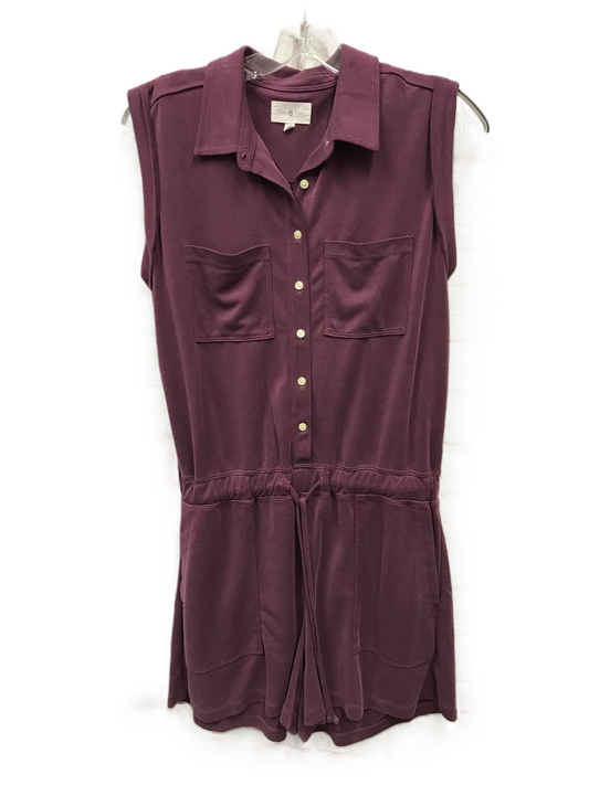 Purple Romper By Lou And Grey, Size: S