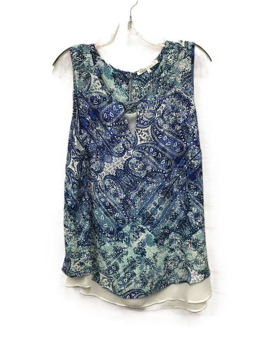 Blue Top Sleeveless By Violet And Claire, Size: 2x