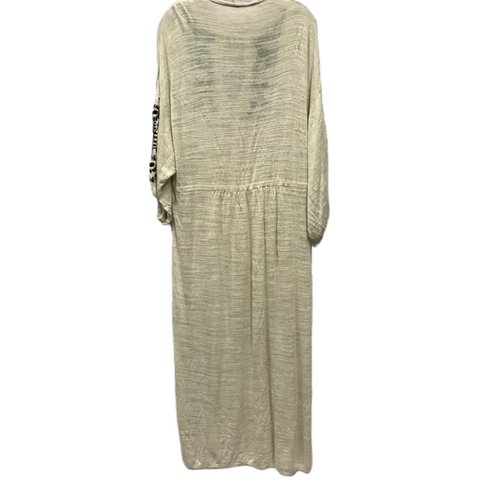 Tan Dress Casual Maxi By Free People, Size: L
