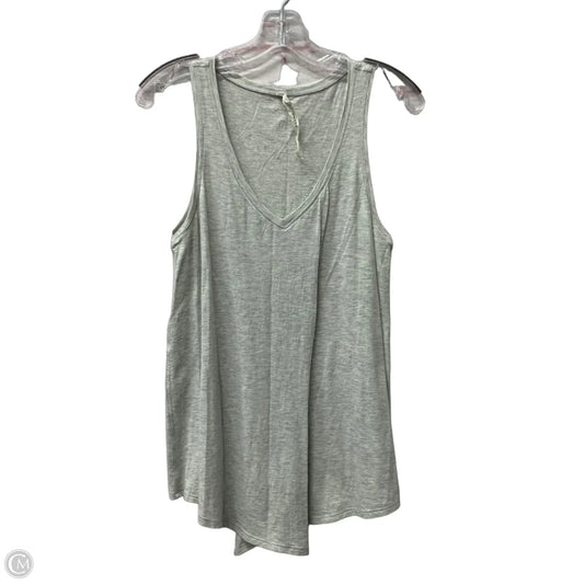 Athletic Tank Top By Lululemon In Grey, Size: 2