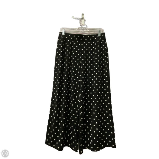 Pants Cropped By Denim And Company In Polkadot Pattern, Size: S