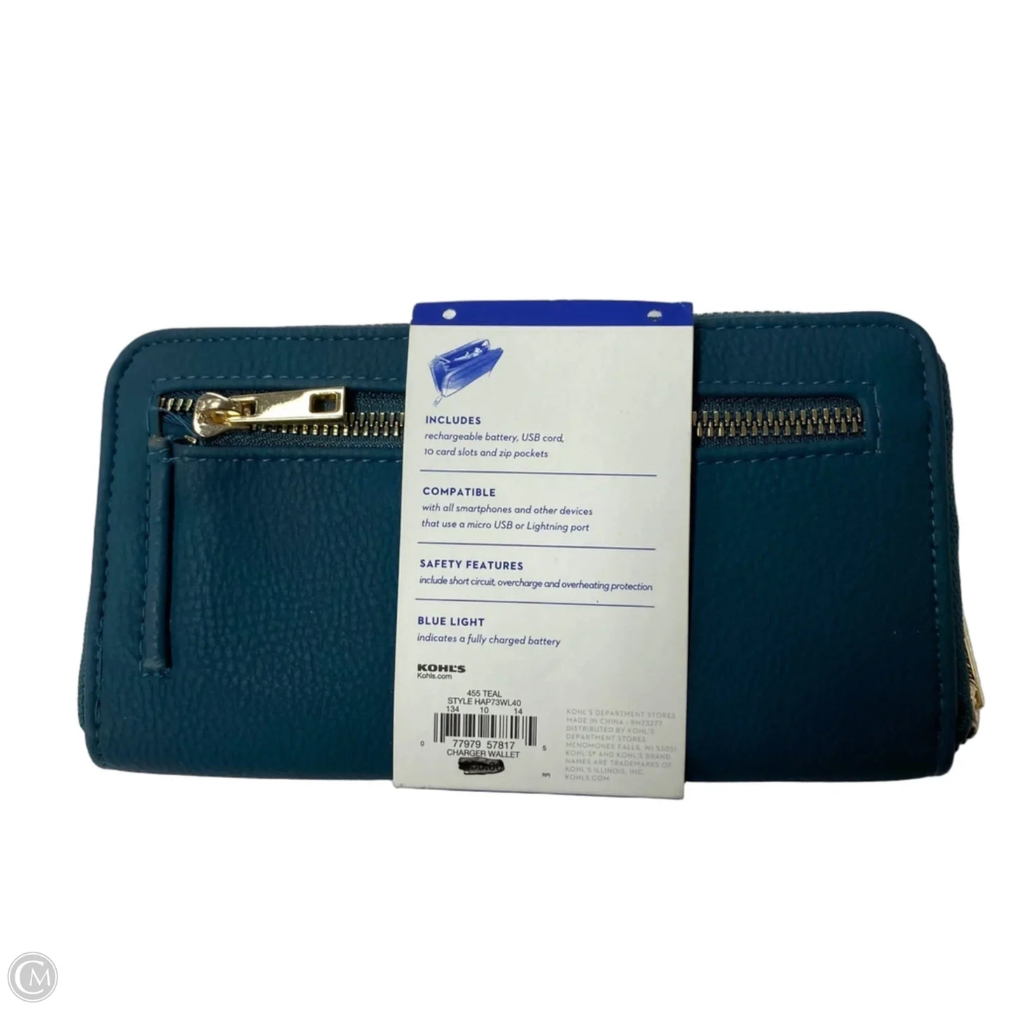 Wallet By Apt 9, Size: Large