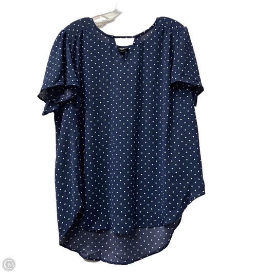 Top Short Sleeve By Torrid In Blue, Size: 2x