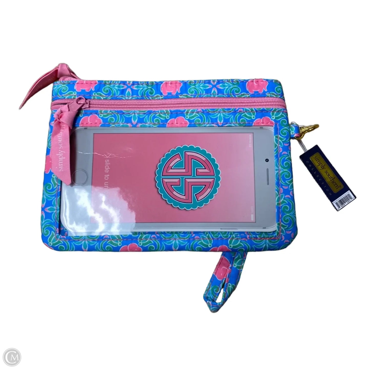Wristlet By Simply Southern, Size: Medium