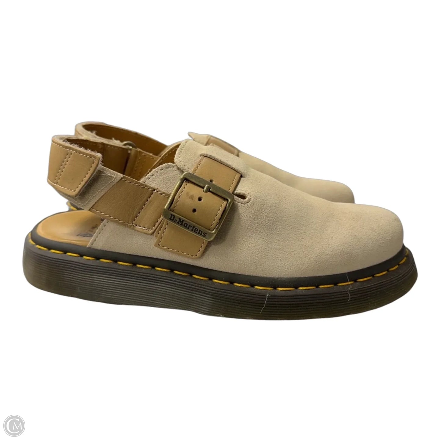Shoes Flats By Dr Martens In Tan, Size: 8