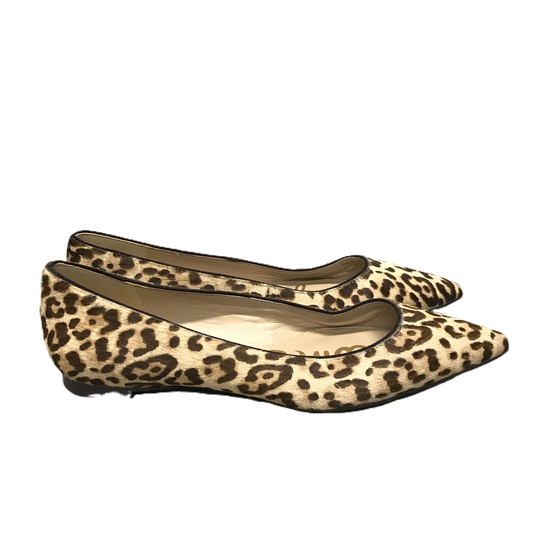 Animal Print Shoes Flats By Sam Edelman, Size: 7.5