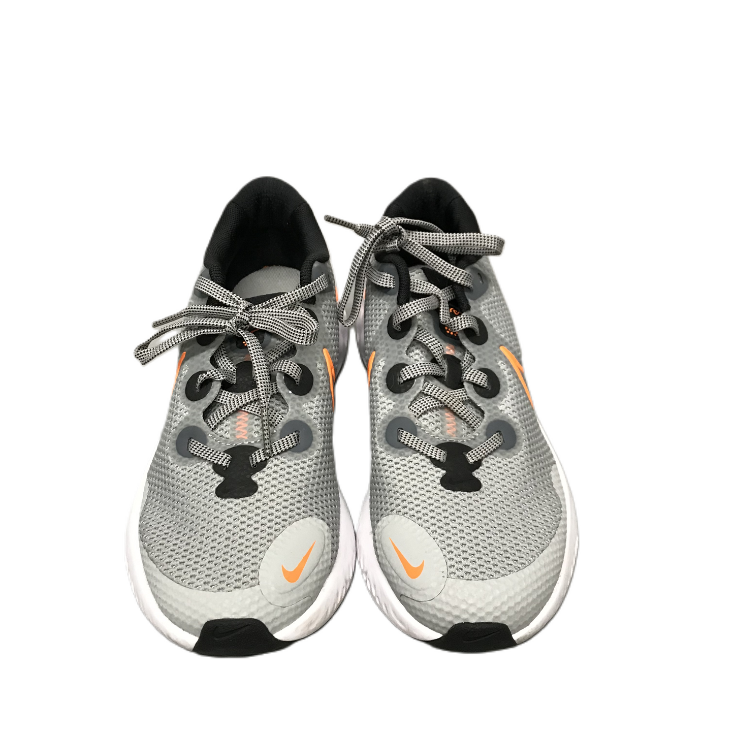 Grey Shoes Athletic By Nike, Size: 6