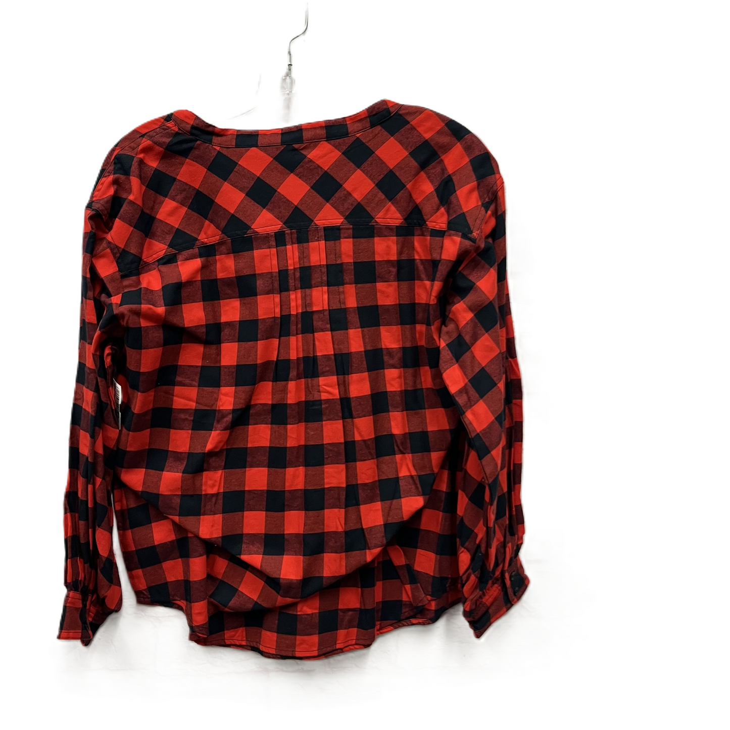 Top Long Sleeve By J. Crew In Red, Size: M