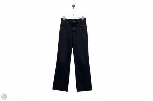 Jeans Wide Leg By Oat In Black, Size: 8