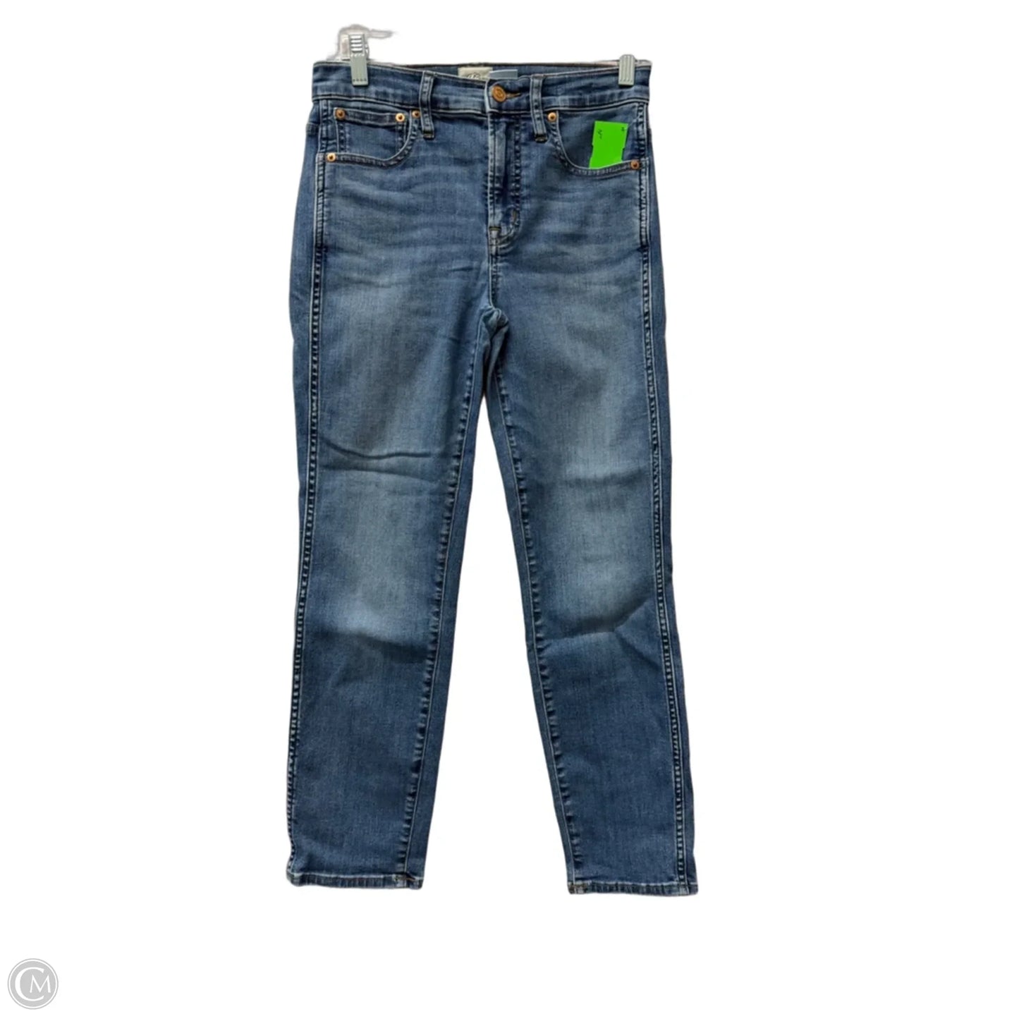 Jeans Straight By J. Crew In Blue Denim, Size: 2