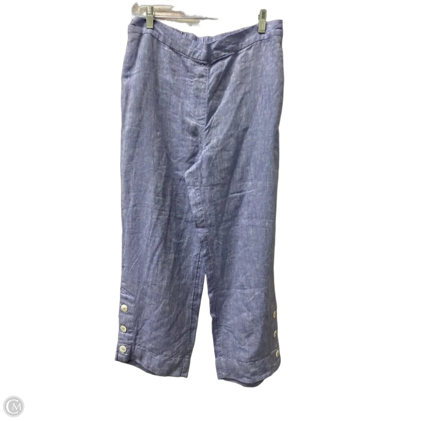 Pants Cropped By Chicos In Blue, Size: 8