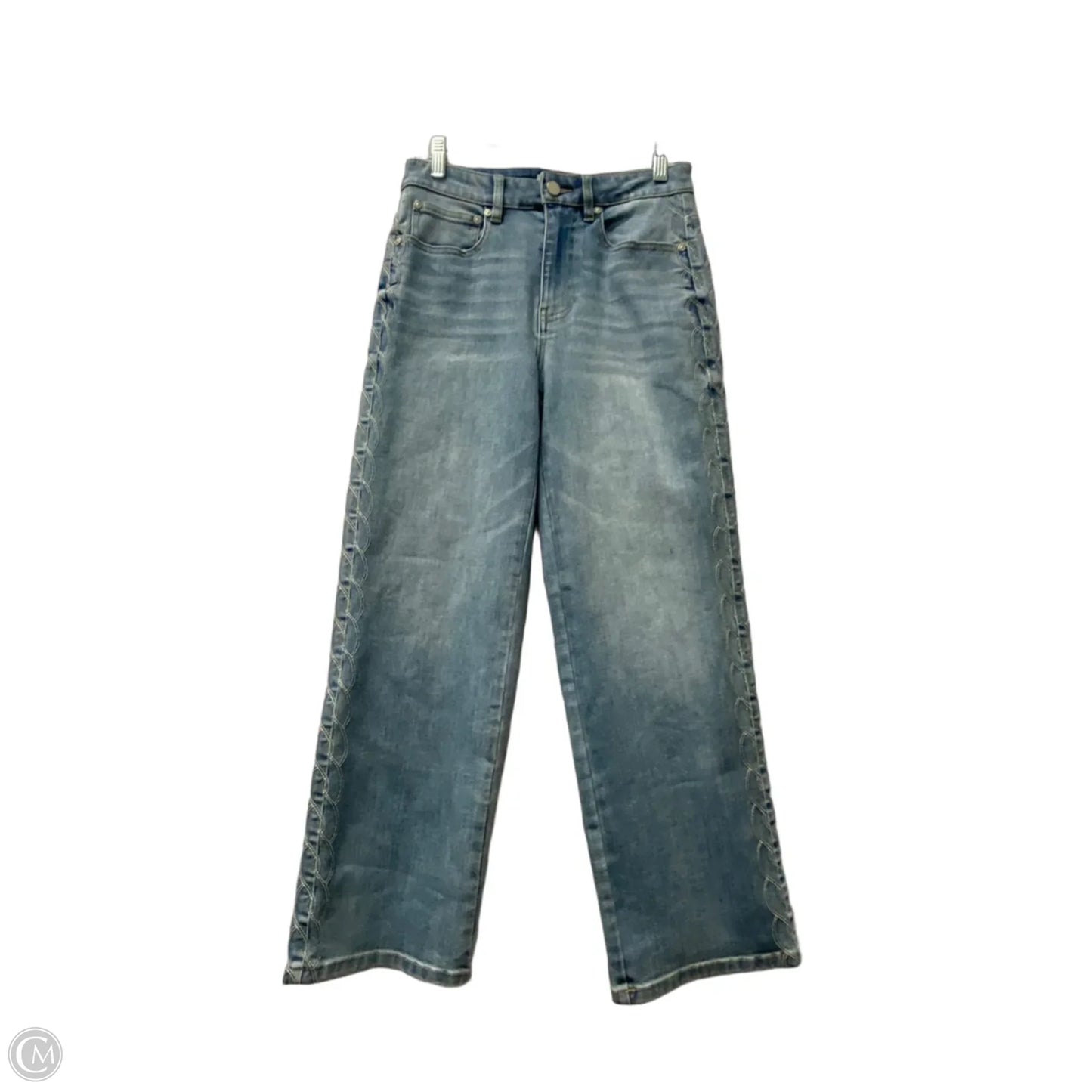 Jeans Wide Leg By Oat In Blue Denim, Size: 2