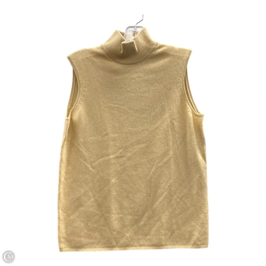 Top Sleeveless By Saks Fifth Avenue In Tan, Size: S