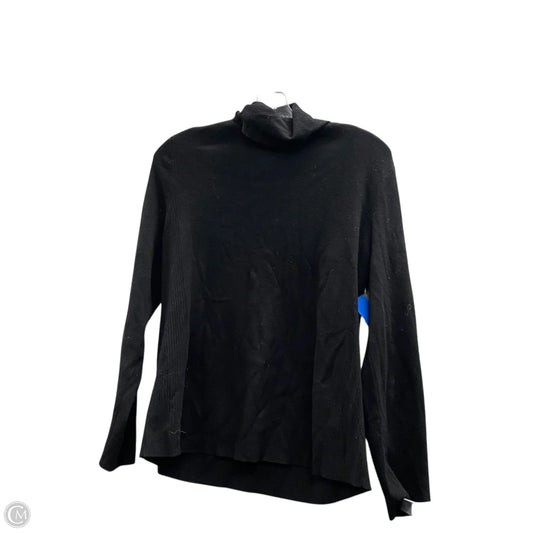 Top Long Sleeve By Chicos In Black, Size: L