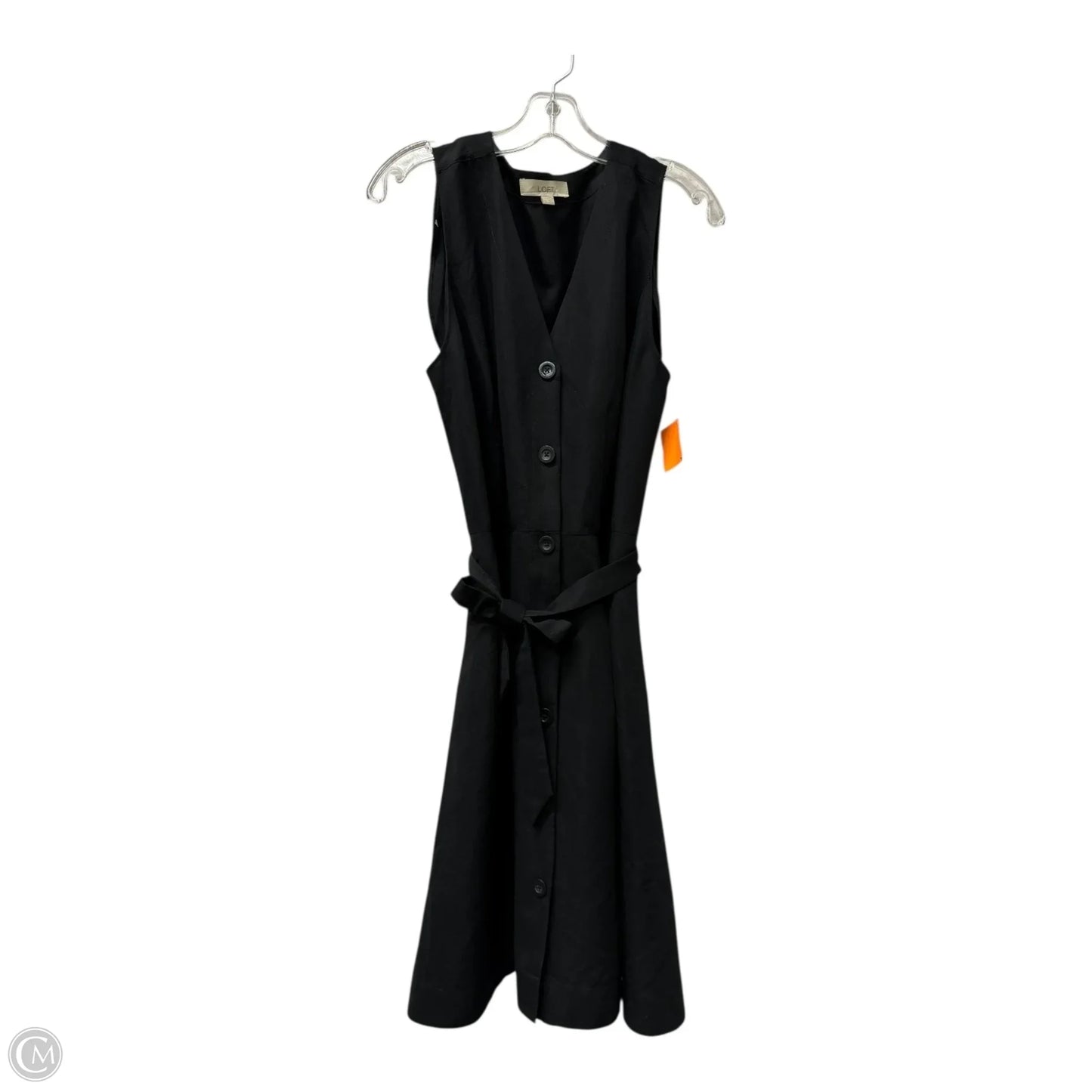 Dress Casual Short By Loft In Black, Size: L