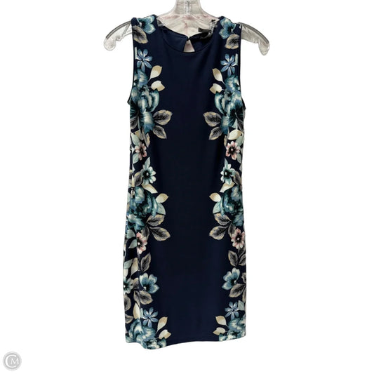 Dress Casual Short By White House Black Market In Blue & Pink, Size: Xs