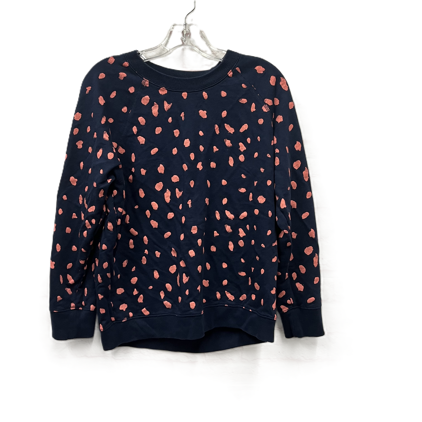 Sweatshirt Crewneck By J. Crew In Navy, Size: L