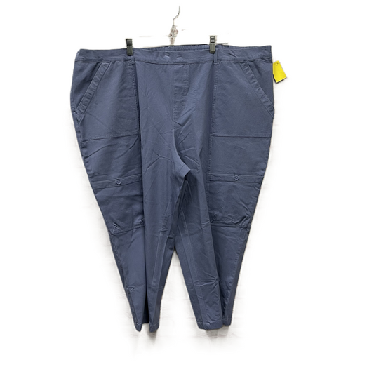 Pants Cropped By Any Body In Blue, Size: 3x