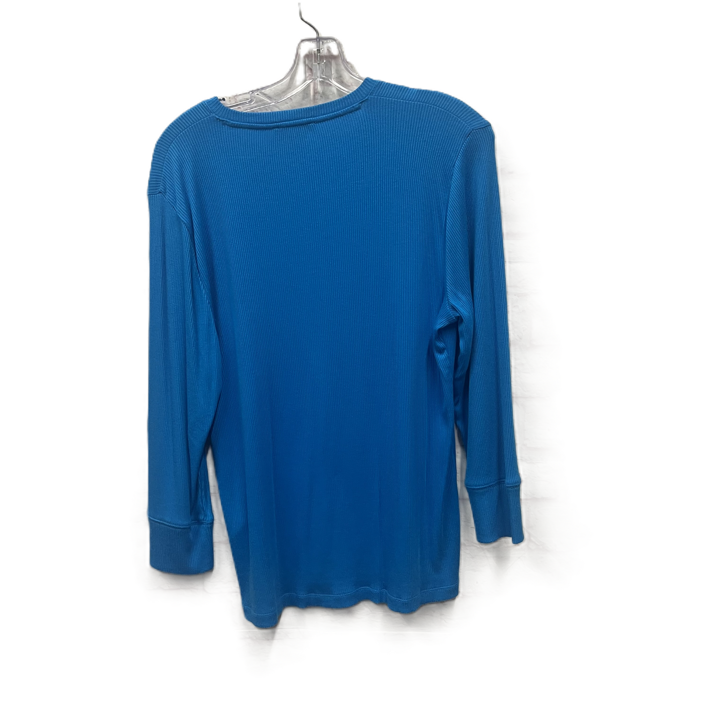 Top Long Sleeve Basic By J. Crew In Blue, Size: L