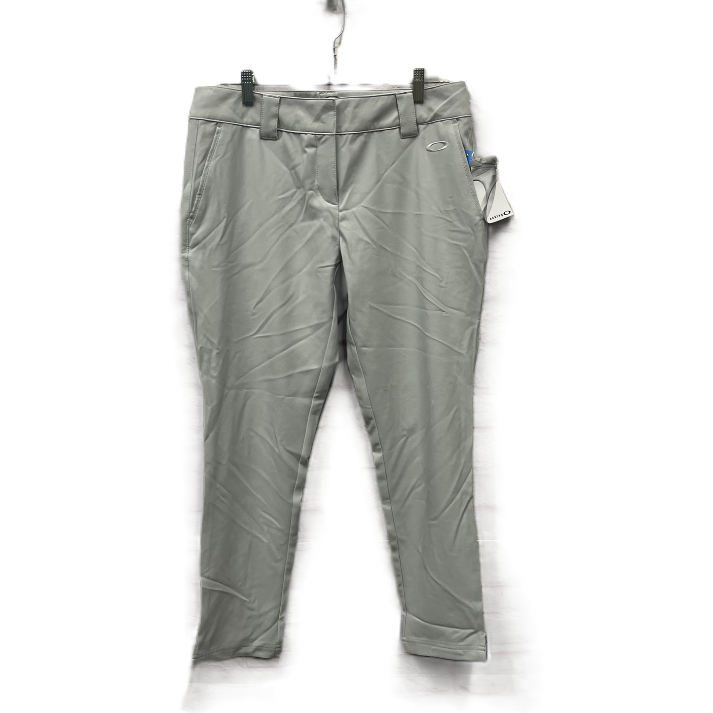 Athletic Pants By Oakley In Grey, Size: L