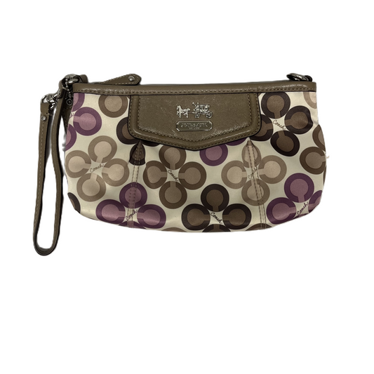 Wristlet Designer By Coach, Size: Medium