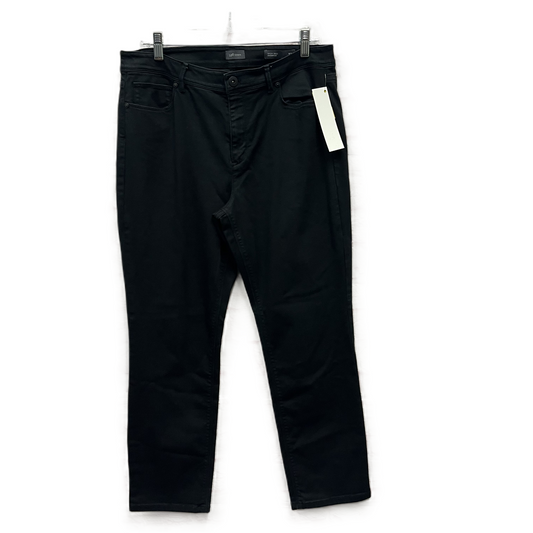 Jeans Straight By J. Jill In Black, Size: 12p