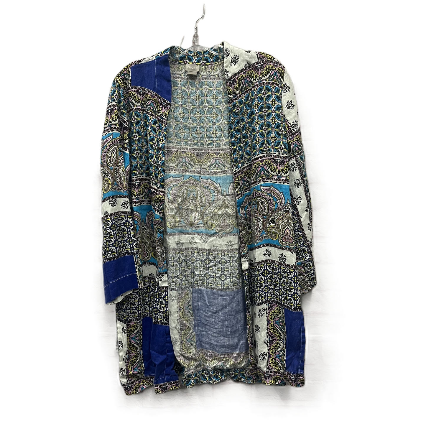 Cardigan By Chicos In Blue, Size: 2