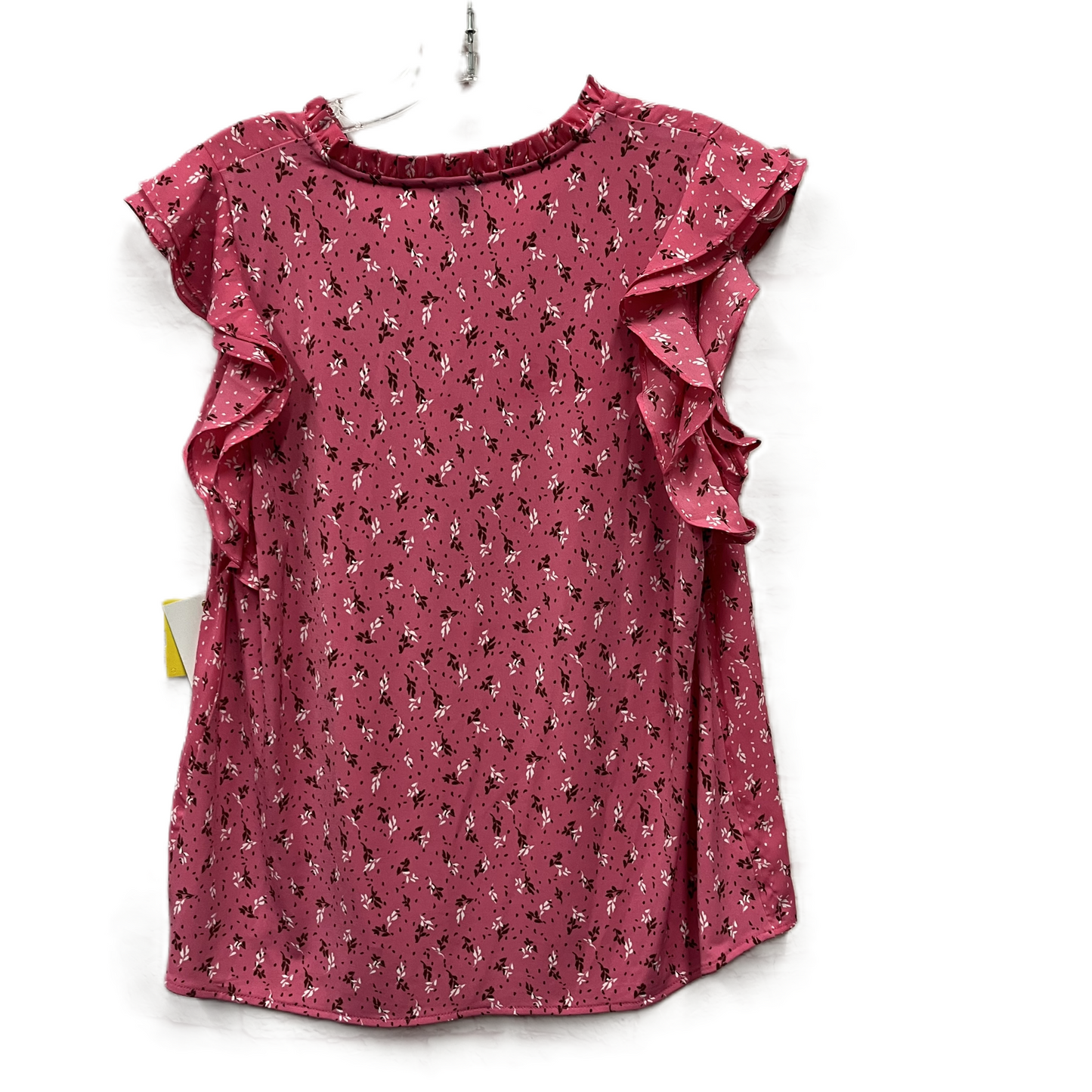 Top Short Sleeve By Ann Taylor In Pink, Size: Mp